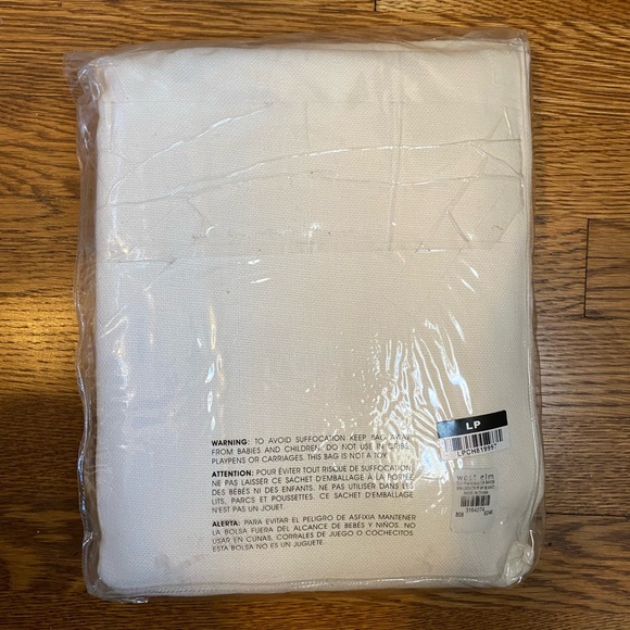 West Elm Linen Cotton Curtain (1) NIB - Picture 2 of 2